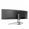 AOC Gaming 144Hz VA monitor 48.8" AG493QCX, 3840x1080, 32:9, 400cd/m2, 1ms, 2xHDMI/2xDisplayPort/4xUSB, hangszóró