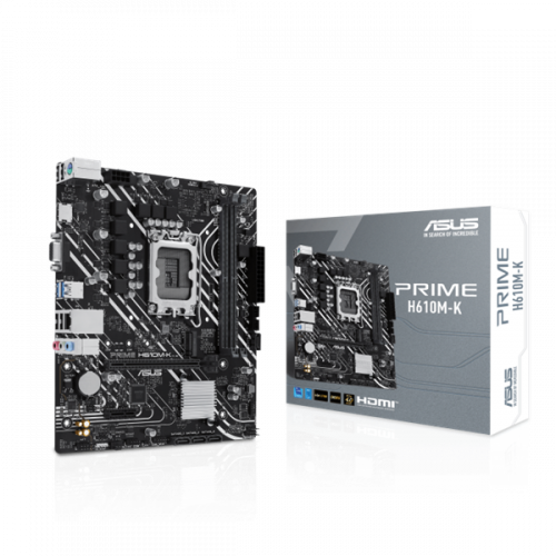 ASUS Alaplap S1700 PRIME H610M-K INTEL H610, mATX