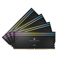 CORSAIR Memória DOMINATOR TITANIUM RGB DDR5 96GB 6400MHz CL32, INTEL (Kit of 4), fekete