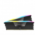 CORSAIR Memória VENGEANCE RGB DDR5 32GB 6000MHz CL38 INTEL (Kit of 2), fekete