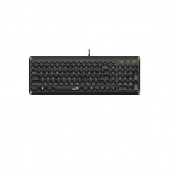 GENIUS Vezetékes Billentyűzet Slimstar Q200 USB HUN Fekete