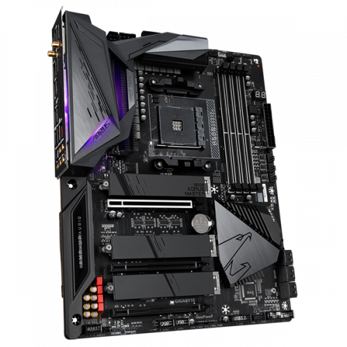 GIGABYTE Alaplap AM4 B550 AORUS MASTER GAMING AMD B550, ATX GIGABYTE Alaplap AM4 B550 AORUS MASTER GAMING AMD B550, ATX