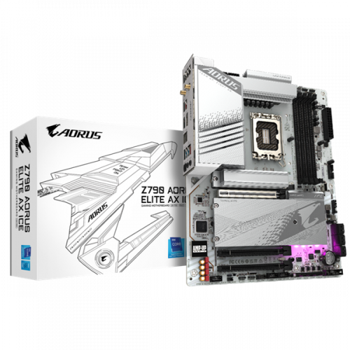 GIGABYTE Alaplap S1700 Z790 AORUS ELITE AX ICE INTEL Z790, ATX