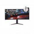 LG 38" 38GN950P-B 21:9 Ívelt QHD Ultragear™ IPS gaming monitor HDR10-zel és AMD