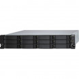 12-bay 2U rackmount SATA JBOD expansion unit, redundant PSU, with a QXP-1600eS P