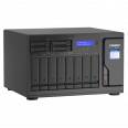 QNAP NAS 12 fiókos TVS-h1288X-W1250-16G XEON 6x3,3GHz, 2x8GB RAM, 4x2.5G/1G/100M,  2 x 10GBASE-T (10G/1G)
