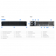 SYNOLOGY NAS 24 fiókos Intel Xeon D-1541 8x2,1GHz, 16GB DDR4, 4x1GbE, 2x10GbE - FS3410