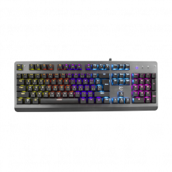 White Shark GK-1926 LEGIONNAIRE mechanikus fém (blue switch) gamer billentyűzet (angol)