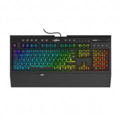 uRAGE by HAMA 217825, GAMING "URAGE EXODUS 900" MECHANIKUS BILLENTYŰZET, RGB, BLUE SWITCH