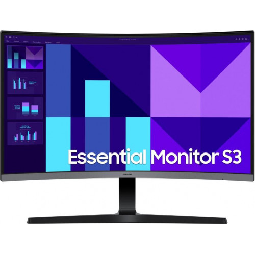 Samsung LS27D390GAUXEN – 27" Essential S3 S39GD FHD Ívelt Monitor