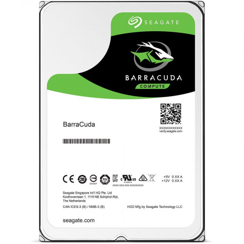 Seagate BarraCuda 3.5 1TB 7200rpm 64MB SATA3