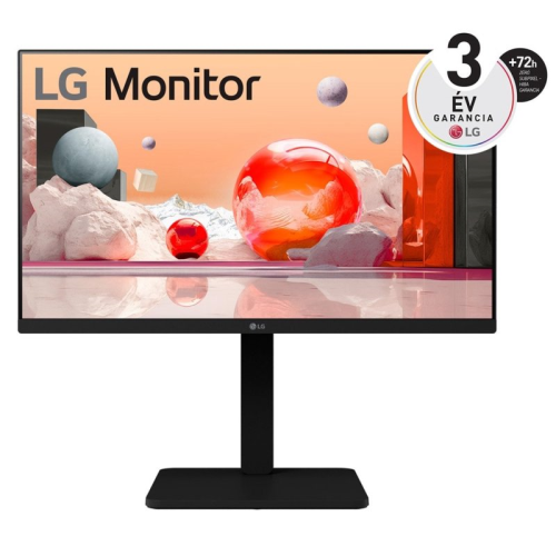 LG 24" 24BA550-B Full HD IPS monitor 100 Hz-es képfrissítési sebességgel