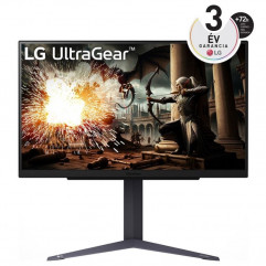 LG 27" 27GS75Q-B UltraGear™ IPS 16:9 QHD gaming 200 Hz-es monitor