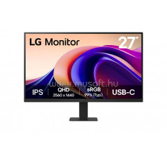 LG 27" 27U631A-B 16:9 QHD IPS USB-C 100 Hz monitor