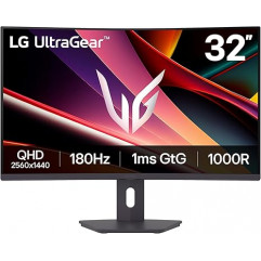 LG 32" 32G600A-B 16:9 QHD 180Hz 1ms ívelt gaming monitor