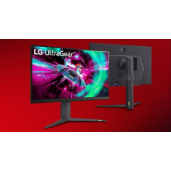 LG 32" 32GR93U-B UHD 144 Hz gaming monitor