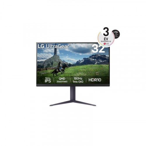 LG 32" 32GS85Q-B UltraGear™ IPS 16:9 QHD gaming monitor