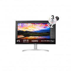 LG 32" 32UN650K-W UltraFine™ 16:9 4K UHD IPS monitor