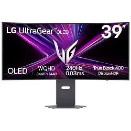 LG 34'' 39GX900A-B UltraGear™ ívelt WQHD Gaming OLED Monitor