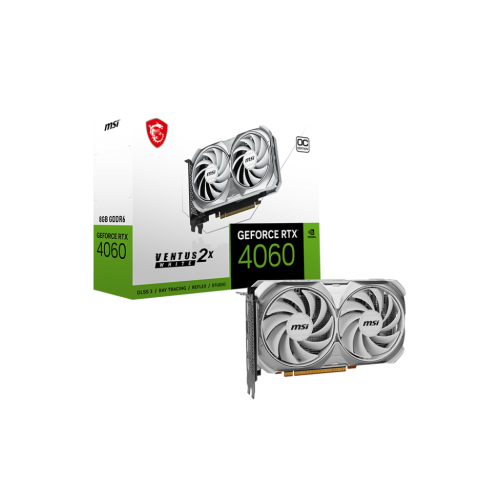 MSI GeForce RTX 4060 VENTUS 2X WHITE 8G OC videokártya