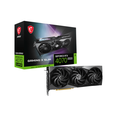 MSI GeForce RTX 4070 SUPER 12G GAMING X SLIM videokártya