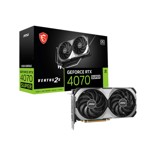 MSI GeForce RTX 4070 SUPER 12G VENTUS 2X OC videokártya