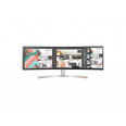 LG 39,7'' 40WP95CP-W méretű ívelt UltraWide™ 5K2K Nano IPS monitor