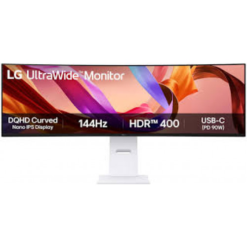 LG 45" 49U950A-W UltraWide™ Nano IPS ívelt Monitor