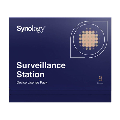 Synology Device license pack - 8, Licenc 8 kamerához vagy I/O modulhoz