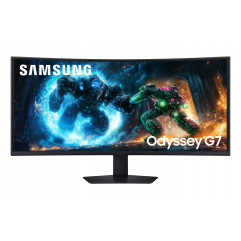 Samsung LS40FG750EUXEN – 40" Odyssey G7 WUHD Ívelt Gaming Monitor