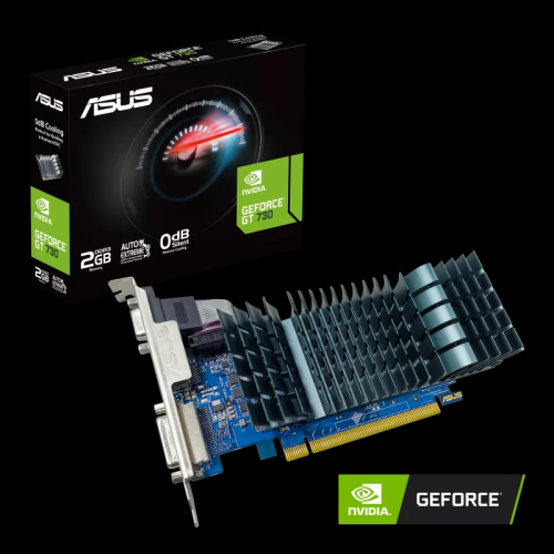 ASUS GeForce GT 730 2GB DDR3 - GT730-SL-2GD3-BRK-EVO VGA