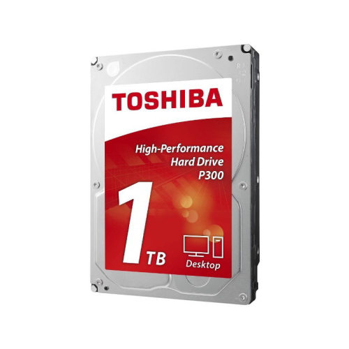 Toshiba HDD 1TB P300 3,5" SATA3 7200rpm 64MB - HDWD110UZSVA