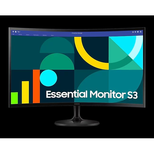 Samsung LS27D360GAUXEN 27" FHD 100Hz ívelt Essential S3 Monitor