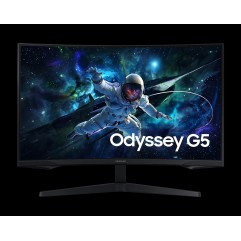 Samsung LS32CG552EUXEN – 32" Odyssey G5 G55C QHD Ívelt Gaming Monitor