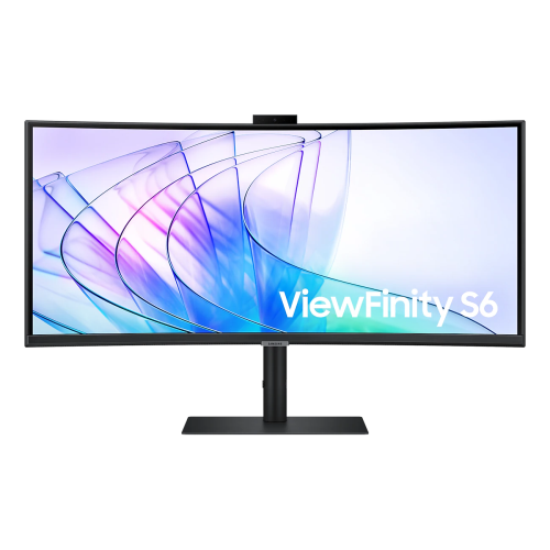 Samsung LS34C652VAUXEN 34"ViewFinity S6 S65VC monitor Ívelt, WQHD, hangszóró, be