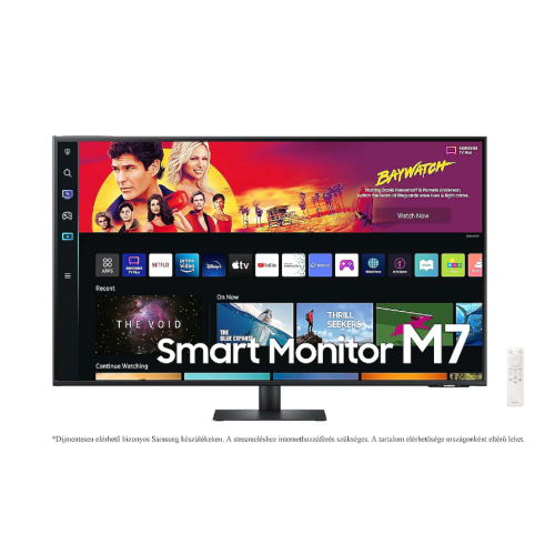 Samsung LS43BM700UPXEN 43" UHD Monitor Smart TV funkcióval,