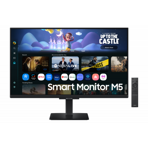 Samsung LS27FM500EUXDU Smart Monitor 27" FHD IPS Tizen operációs rendszer fekete