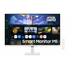Samsung LS32FM501EUXDU Smart Monitor 32" FHD VA Tizen operációs rendszer, fehér