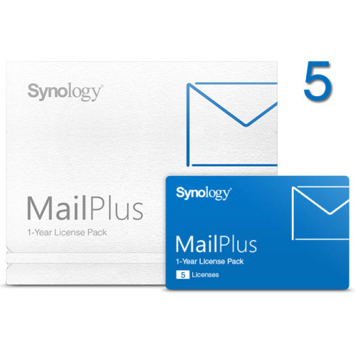 Synology MailPlus license pack - 5 email-fiókhoz