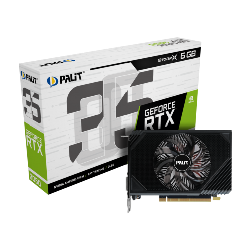 Palit GeForce RTX 3050 StormX 6GB GDDR6 videokártya