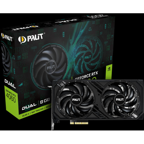 Palit GeForce RTX 4060 Dual 8GB GDDR6 videokártya