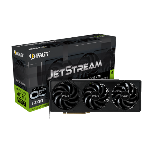 Palit GeForce RTX 4070 SUPER JetStream OC 12GB GDDR6X videokártya