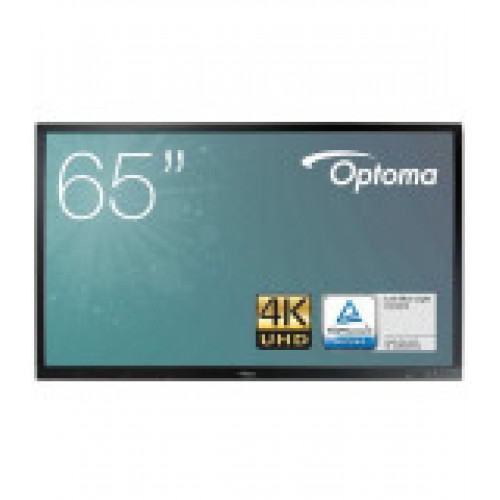 Optoma OP651RKe interaktív kijelző, 65" képátló, 16:9 képarány, 4K UHD