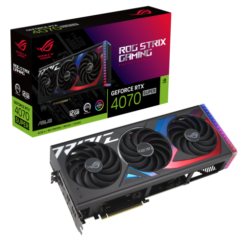 ASUS GeForce RTX 4070 SUPER 12GB GDDR6X - ROG-STRIX-RTX4070S-12G-GAMING VGA