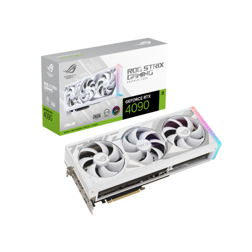 ASUS GeForce RTX 4090 24GB GDDR6X - ROG-STRIX-RTX4090-24G-WHITE VGA