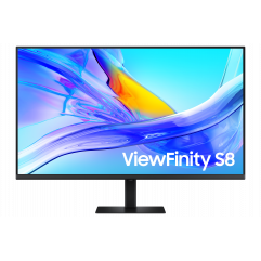 Samsung LS37D800UAUXEN - 37" UHD VA USB-C Monitor, fekete