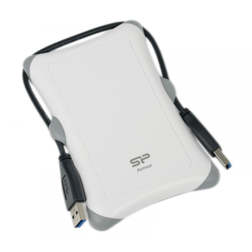 Silicon Power Külső HDD keret Armor A30 USB 3.2 Gen1 Fehér - SP000HSPHDA30S3W