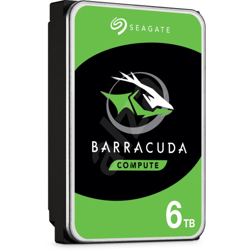Seagate HDD 6TB BarraCuda 3.5" SATA3 5400rpm 256MB - ST6000DM003