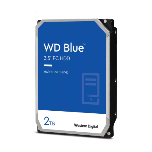 Western Digital HDD 2TB Blue 3,5" SATA3 7200rpm 256MB - WD20EZBX