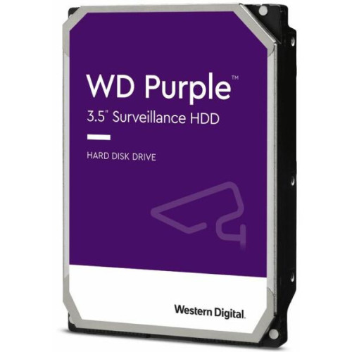 Western Digital HDD 2TB Purple 3,5" SATA3 5400rpm 256MB - WD23PURZ